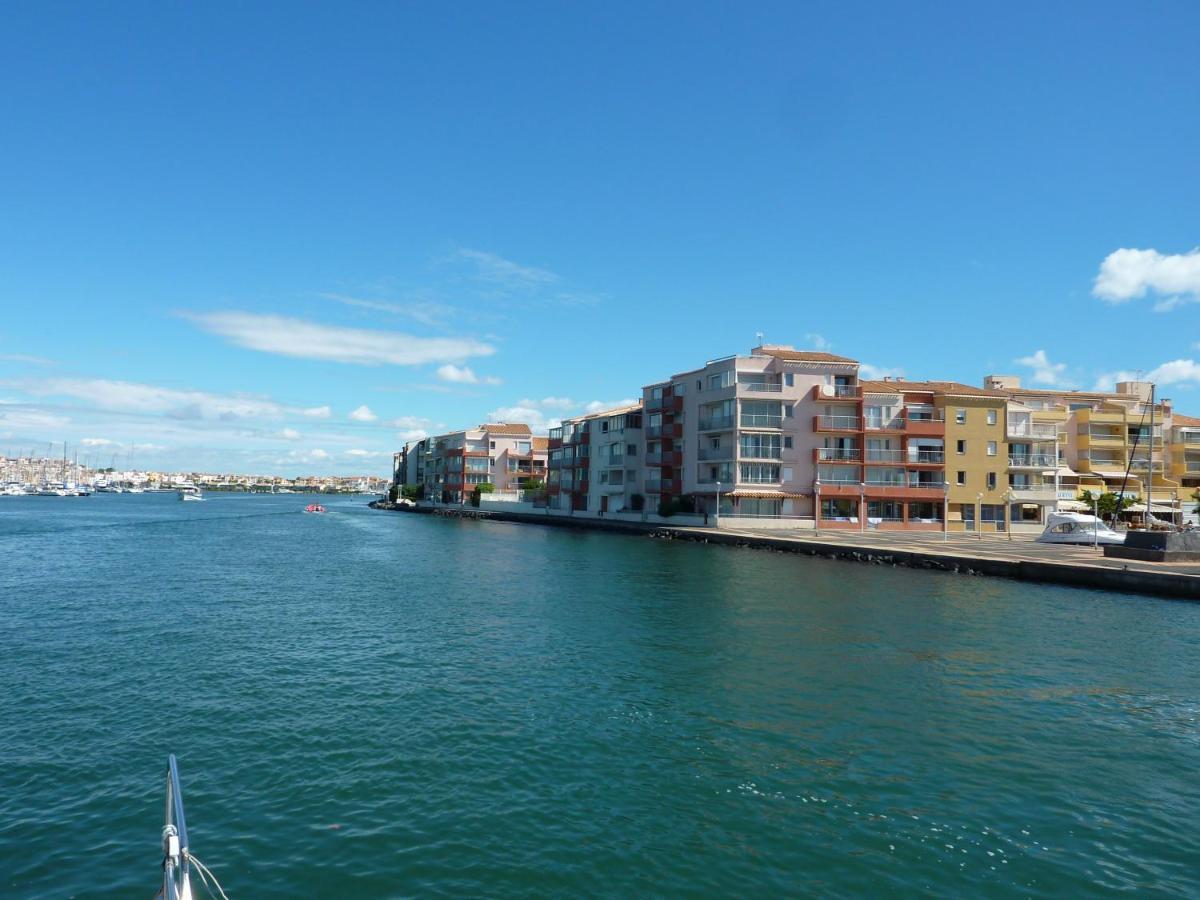 Studio Face A La Mer 4 Couchages - Gratuits Piscine Tennis Et Un Parking Prive Rare Et Tres Utile - Vue Magnifique Sur La Mer - Agreable En Toutes Saisons Ile Des Pecheurs - La Brigantine - Emplacement Et Vue Rares Au Cap D'Agde Zewnętrze zdjęcie