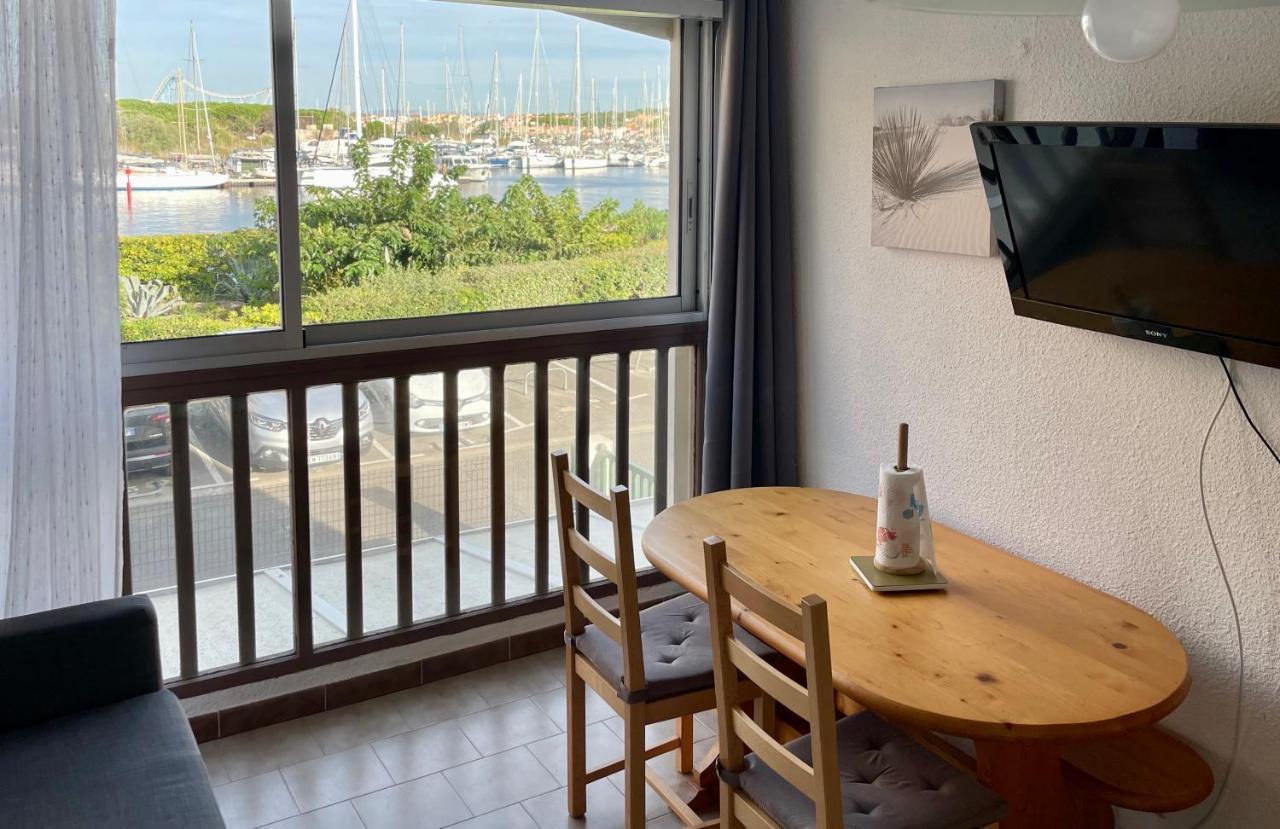 Studio Face A La Mer 4 Couchages - Gratuits Piscine Tennis Et Un Parking Prive Rare Et Tres Utile - Vue Magnifique Sur La Mer - Agreable En Toutes Saisons Ile Des Pecheurs - La Brigantine - Emplacement Et Vue Rares Au Cap D'Agde Zewnętrze zdjęcie