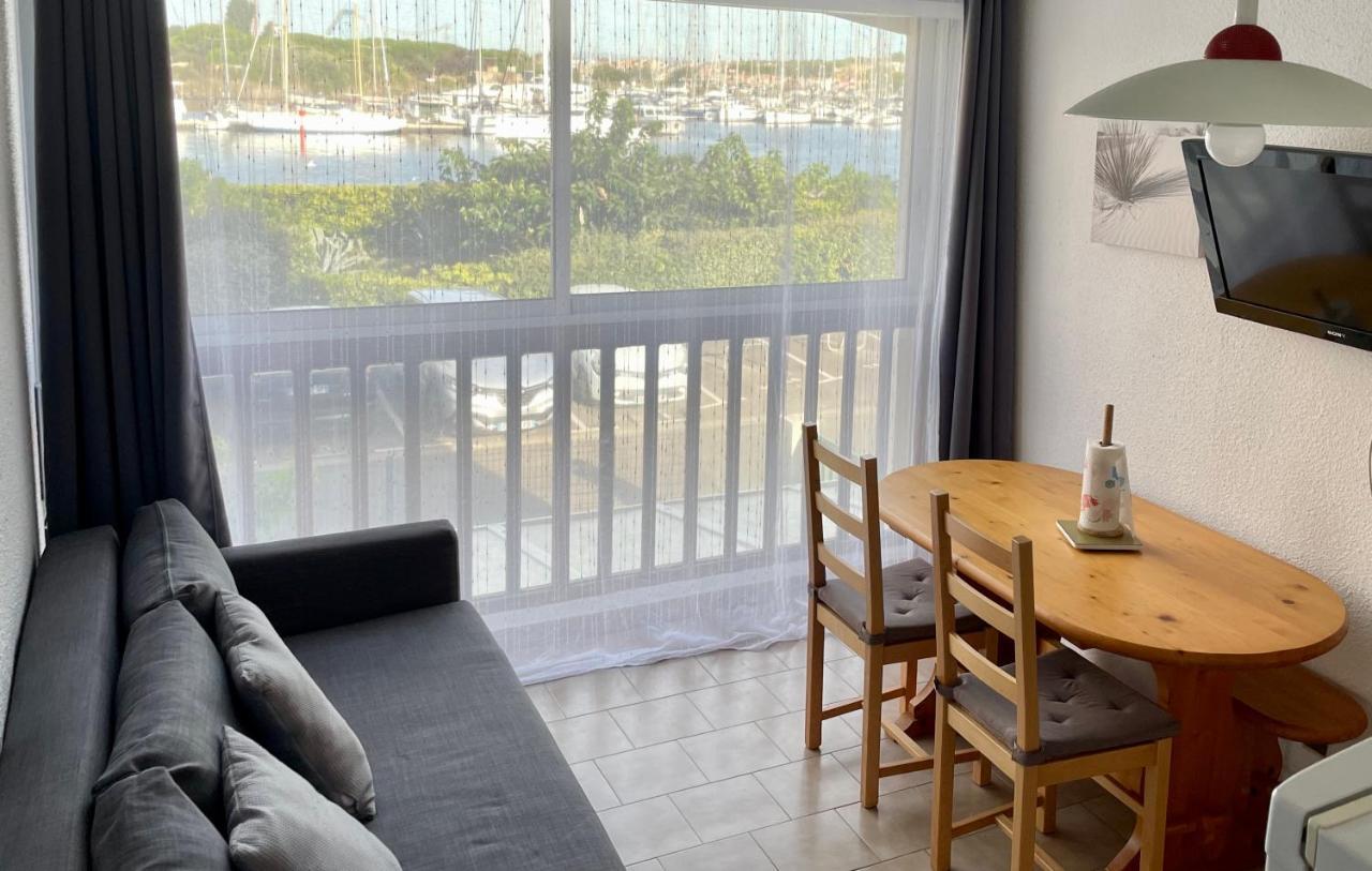 Studio Face A La Mer 4 Couchages - Gratuits Piscine Tennis Et Un Parking Prive Rare Et Tres Utile - Vue Magnifique Sur La Mer - Agreable En Toutes Saisons Ile Des Pecheurs - La Brigantine - Emplacement Et Vue Rares Au Cap D'Agde Zewnętrze zdjęcie